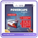 (Che Tên) Viên uống Powercaps For Women hỗ trợ tăng cường sinh lý và cân bằng nội tiết tố nữ (30 viên) - Nutramed 834976 Hộp Trắng Kín