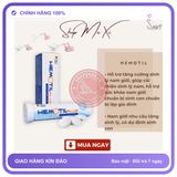 (Che Tên) Viên Sủi Hemotil Plus - bổ tinh trùng nam, hỗ trợ sinh sản nam giới tinh trùng yếu - Hàng Mới Về
