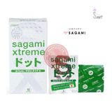 Bao cao su Sagami Xtreme xanh hộp 10 chiếc