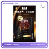 Bao Cao Su Size Lớn Xl Hộp 10 Cái chính hãng - ôm sát cảm giác thật, chất liệu latex an toàn, hàng nhập khẩu - giao hàng che tên kín đáo