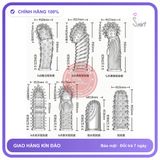 Bao Đôn Ngón Tay Kiểu Đôi chính hãng - ôm sát cảm giác thật, chất liệu latex an toàn, hàng nhập khẩu - giao hàng che tên kín đáo