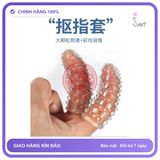 Bao Đôn Ngón Tay Kiểu Đôi chính hãng - ôm sát cảm giác thật, chất liệu latex an toàn, hàng nhập khẩu - giao hàng che tên kín đáo