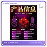 Vòng Rung Batman Love Moment chính hãng - silicone mềm mại, chất liệu an toàn cho da, dễ vệ sinh - giao hàng che tên kín đáo