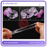 Nhẫn Rung chính hãng - silicone mềm mại, chất liệu an toàn cho da, dễ vệ sinh - giao hàng che tên kín đáo