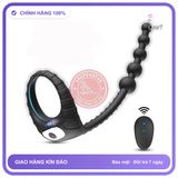 Bộ Vòng Đeo Hạt Hậu Môn Đen chính hãng - chất liệu an toàn cho da, dễ vệ sinh, êm ái khi dùng - giao hàng che tên kín đáo