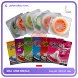 Bao Cao Su Rumbo Gai 6 Màu Hộp 1 Cái chính hãng - có gai nổi, ôm sát cảm giác thật, chất liệu latex an toàn - giao hàng che tên kín đáo
