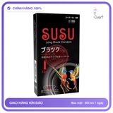 Bao Cao Su Susu 4in1 Hộp 12 Cái chính hãng - siêu mỏng, nhiều gel bôi trơn, hỗ trợ kéo dài - giao hàng che tên kín đáo