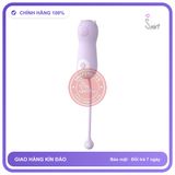 Trứng Rung Lilo Gấu chính hãng - 10 tốc độ rung, sạc USB, rung êm không tiếng động - giao hàng che tên kín đáo