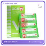 Bao Cao Su Ngón Tay Qq Xanh Lá Hộp 10 Cái chính hãng - ôm sát cảm giác thật, chất liệu latex an toàn, hàng nhập khẩu - giao hàng che tên kín đáo
