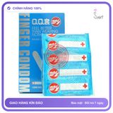 Bao Cao Su Ngón Tay Qq Xanh Dương Hộp 10 Cái chính hãng - ôm sát cảm giác thật, chất liệu latex an toàn, hàng nhập khẩu - giao hàng che tên kín đáo