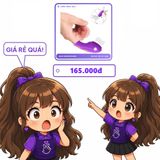Bao Đôn Ngón Tay Rung chính hãng - ôm sát cảm giác thật, chất liệu latex an toàn, hàng nhập khẩu - giao hàng che tên kín đáo