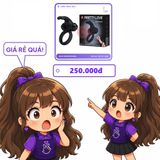 Vòng Rung Prettylove Eudora chính hãng - sạc USB, silicone mềm mại, chất liệu an toàn cho da - giao hàng che tên kín đáo