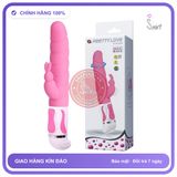 Dương Vật Prettylove Steven chính hãng - 4 chế độ rung, chất liệu an toàn cho da, dễ vệ sinh - giao hàng che tên kín đáo