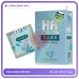 Bao Cao Su Gia Đình Ha Xanh Hộp 100 Cái chính hãng - siêu mỏng, nhiều gel bôi trơn, hỗ trợ kéo dài - giao hàng che tên kín đáo
