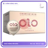 Bao Cao Su Olo Hồng Hộp 10 Cái chính hãng - siêu mỏng, có gai nổi, nhiều gel bôi trơn - giao hàng che tên kín đáo