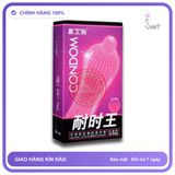 Bao Cao Su Nóng New Hộp 10 Cái chính hãng - có gai nổi, ôm sát cảm giác thật, chất liệu latex an toàn - giao hàng che tên kín đáo