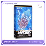 Bao Cao Su Lạnh New Hộp 10 Cái chính hãng - có gai nổi, ôm sát cảm giác thật, chất liệu latex an toàn - giao hàng che tên kín đáo