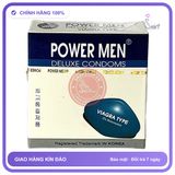 Bao Cao Su Powermen Viagra Hộp 3 Cái chính hãng - siêu mỏng 0.04mm, siêu mỏng, hộp 12 cái - giao hàng che tên kín đáo