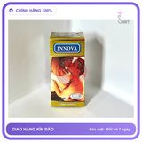 Bao Cao Su Innova Vàng Hộp 12 Cái chính hãng - có gai nổi, hỗ trợ kéo dài, ôm sát cảm giác thật - giao hàng che tên kín đáo