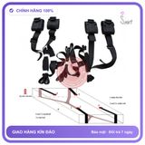 Bộ Dây Trói Tay Chân Ở Giường chính hãng - chất liệu an toàn cho da, dễ vệ sinh, êm ái khi dùng - giao hàng che tên kín đáo