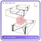 Bộ Dây Trói Tay Chân Ở Giường chính hãng - chất liệu an toàn cho da, dễ vệ sinh, êm ái khi dùng - giao hàng che tên kín đáo