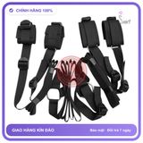 Bộ Dây Trói Tay Chân Ở Giường chính hãng - chất liệu an toàn cho da, dễ vệ sinh, êm ái khi dùng - giao hàng che tên kín đáo