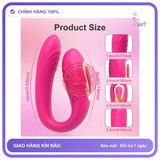 Trứng Rung Ngoáy Avril Nhiều Chế Độ chính hãng - 10 chế độ rung, điều khiển từ xa, silicone cao cấp - giao hàng che tên kín đáo