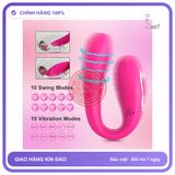 Trứng Rung Ngoáy Avril Nhiều Chế Độ chính hãng - 10 chế độ rung, điều khiển từ xa, silicone cao cấp - giao hàng che tên kín đáo