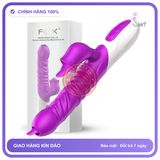 Dương Vật Lưỡi Liếm Fox chính hãng - 4 chế độ rung, sạc USB, rung nhấp chuyển động đẩy tới và lui tự động - giao hàng che tên kín đáo