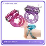 Vòng Rung Dương Vật chính hãng - chất liệu an toàn cho da, dễ vệ sinh, êm ái khi dùng - giao hàng che tên kín đáo