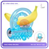 Vòng Rung Dương Vật chính hãng - chất liệu an toàn cho da, dễ vệ sinh, êm ái khi dùng - giao hàng che tên kín đáo