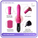 Dương Vật Đóng Telescopic Cao Cấp chính hãng - 10 chế độ rung, sạc usb, điều khiển từ xa - giao hàng che tên kín đáo
