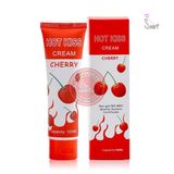 Gel bôi trơn mùi cherry Hot Kiss Cream 100ml chính hãng