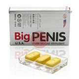Thuốc cường dương Big Penis 6800mg cực mạnh Hộp 12 viên chính hãng - chất liệu an toàn cho da, dễ vệ sinh, êm ái khi dùng - giao hàng che tên kín đáo