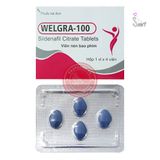 Thuốc cường dương Welgra 100mg, Hộp 4 viên chính hãng - chất liệu an toàn cho da, dễ vệ sinh, êm ái khi dùng - giao hàng che tên kín đáo