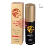 Chai xịt chống xuất tinh sớm Super Dragon 6000 của Đức chính hãng - kéo dài thời gian, thấm nhanh không nhờn rít, dùng trước khi quan hệ - giao hàng che tên kín đáo