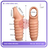 Bao Đôn Thân Xoắn Ốc Yunman chính hãng - ôm sát cảm giác thật, chất liệu latex an toàn, hàng nhập khẩu - giao hàng che tên kín đáo