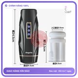 Âm Đạo hút và mút cực mạnh Doyola Cao Cấp chính hãng - 10 chế độ rung, có sưởi ấm, silicone y tế - giao hàng che tên kín đáo