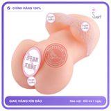 Khối Âm Đạo Bán Thân Cầm Tay không Rung chính hãng - chất liệu an toàn cho da, dễ vệ sinh, êm ái khi dùng - giao hàng che tên kín đáo