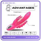 Dương Vật Private Packing 2 Nhánh chính hãng - 7 chế độ rung, chất liệu an toàn cho da, dễ vệ sinh - giao hàng che tên kín đáo