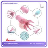 Trứng Rung Bạch Tuộc Octopus Điều Khiển Từ Xa chính hãng - sạc USB, silicone mềm mại, chất liệu an toàn cho da - giao hàng che tên kín đáo