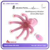 Trứng Rung Bạch Tuộc Octopus Điều Khiển Từ Xa chính hãng - sạc USB, silicone mềm mại, chất liệu an toàn cho da - giao hàng che tên kín đáo