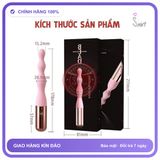Cây Rung Massage Galaku Nhiều Chế Độ chính hãng - 12 chế độ rung, sạc USB, silicone y tế - giao hàng che tên kín đáo