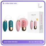 Trứng Rung Lilo Nhiệt Điều Khiển Từ Xa chính hãng - chất liệu an toàn cho da, dễ vệ sinh, êm ái khi dùng - giao hàng che tên kín đáo