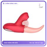 Lưỡi Liếm hút và mút cực mạnh Ipx5 Waterproof chính hãng - 10 chế độ rung, chống nước, silicone mềm - giao hàng che tên kín đáo