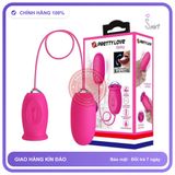 Trứng Rung Lưỡi Liếm Prettylove Daisy chính hãng - 12 chế độ rung, chất liệu an toàn cho da, dễ vệ sinh - giao hàng che tên kín đáo