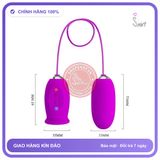 Trứng Rung Lưỡi Liếm Prettylove Daisy chính hãng - 12 chế độ rung, chất liệu an toàn cho da, dễ vệ sinh - giao hàng che tên kín đáo
