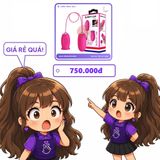 Trứng Rung Lưỡi Liếm Prettylove Daisy chính hãng - 12 chế độ rung, chất liệu an toàn cho da, dễ vệ sinh - giao hàng che tên kín đáo