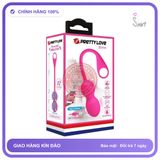 Trứng Rung Prettylove Elvira Điều Khiển Qua Đt chính hãng - sạc USB, silicone mềm mại, chất liệu an toàn cho da - giao hàng che tên kín đáo