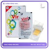 Tem Ngậm Hàn Quốc Vinix 100 Hộp 10 Tem chính hãng - chất liệu an toàn cho da, dễ vệ sinh, êm ái khi dùng - giao hàng che tên kín đáo